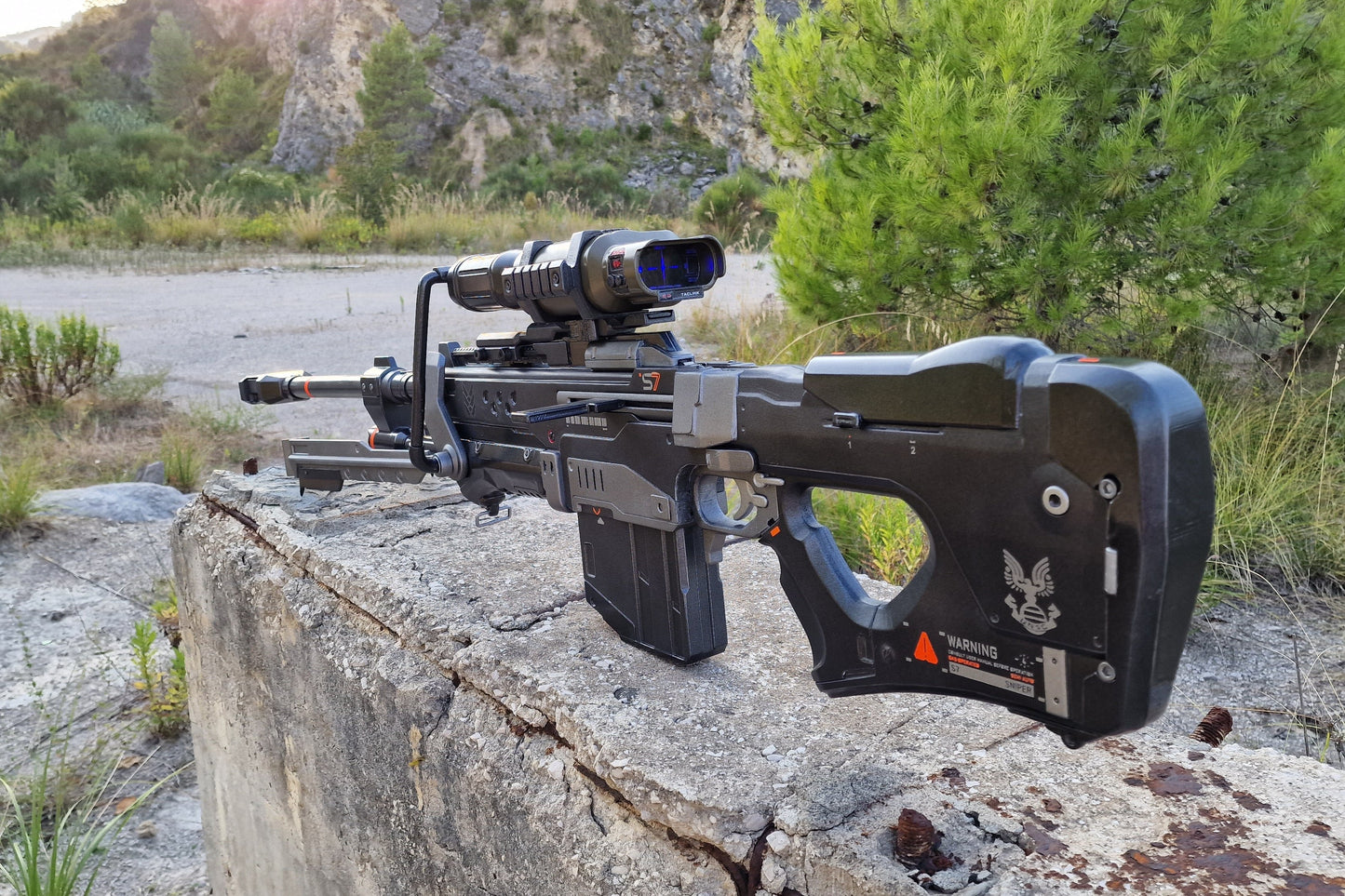 S7 SNIPER RIFLE - Halo infinite (fan-art)