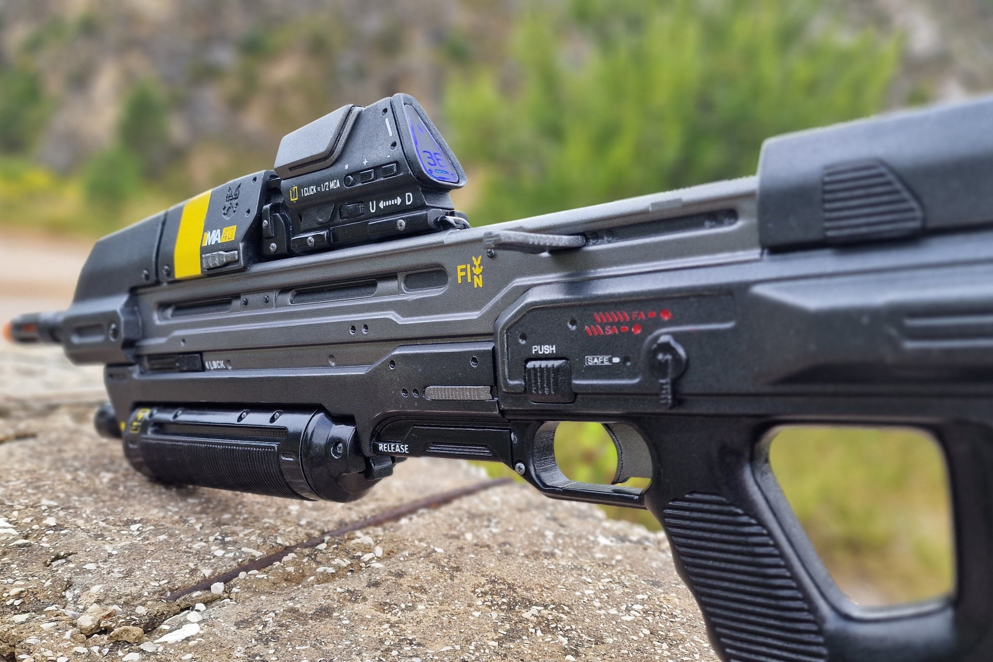 AR MA40 : MULTIPLAYER SKIN - Halo infinite (fan-art)