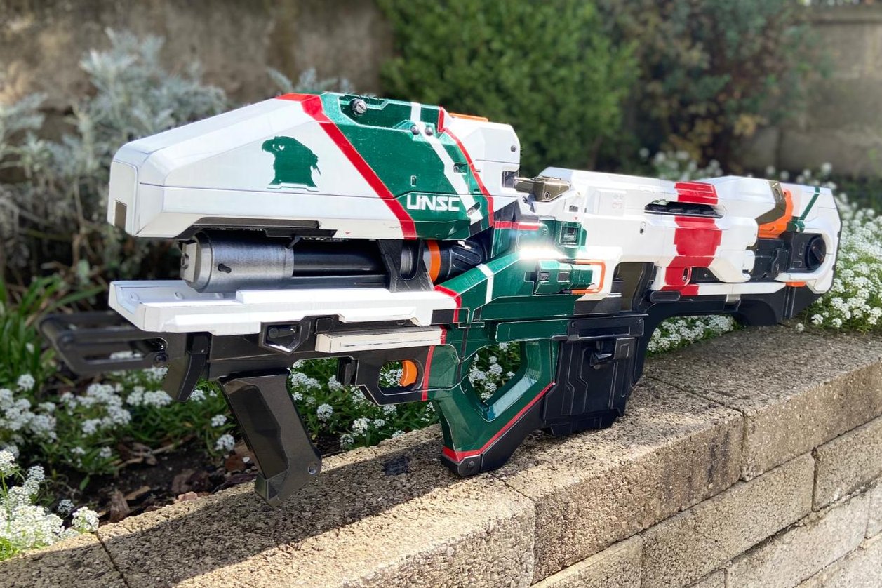 SPARTAN LASER : SELENE'S LANCE - Halo Guardians (fan-art)