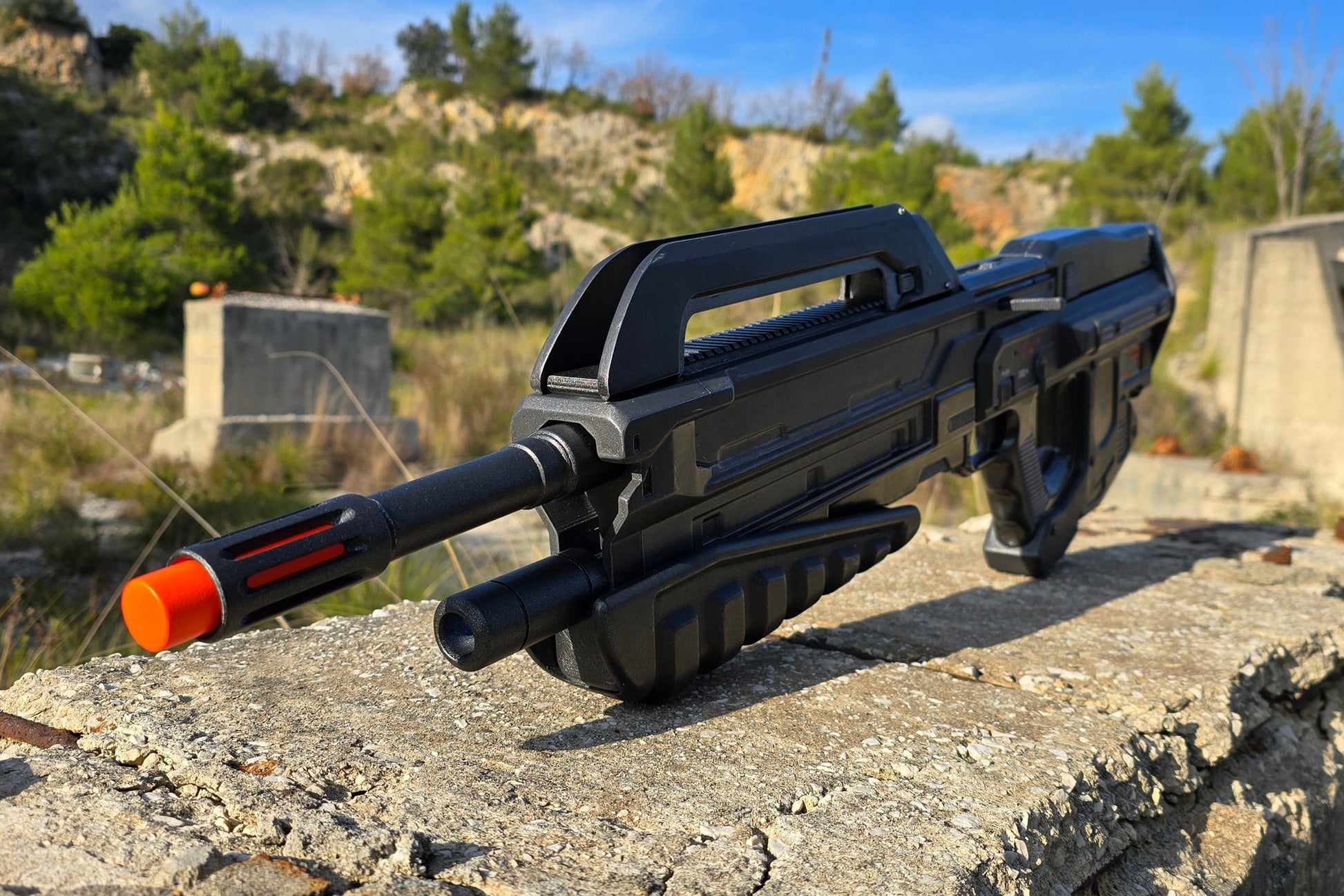 SMG MA5K Avenger - Halo Infinite (fan-art)