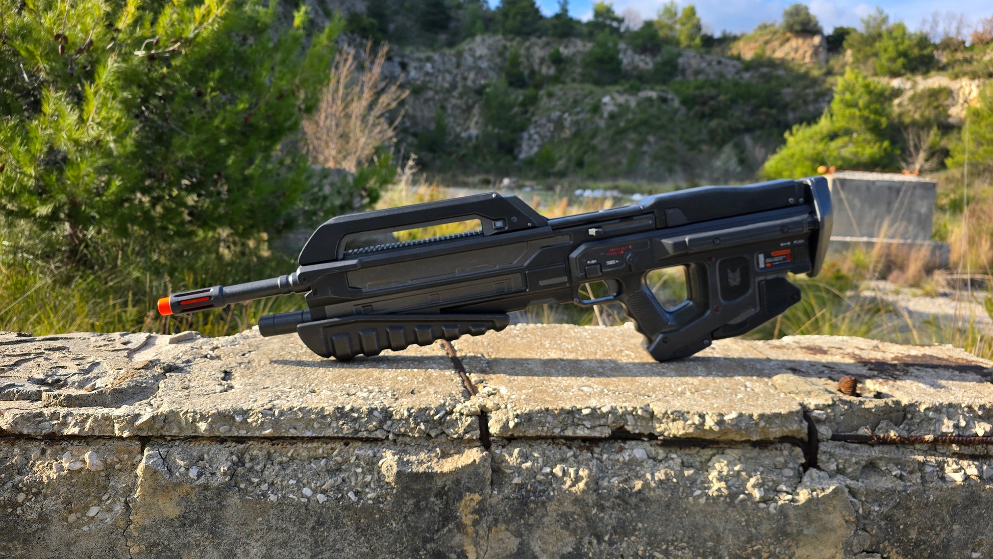 SMG MA5K Avenger - Halo Infinite (fan-art)