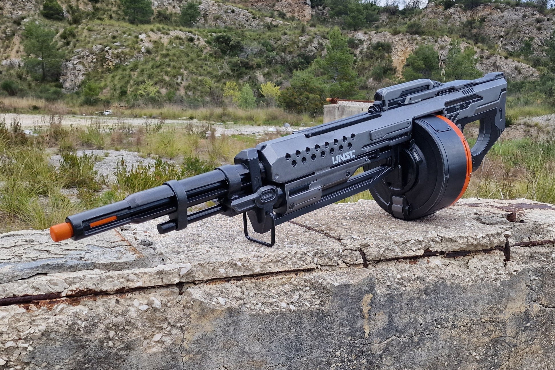 M739 : SAW - Halo 4 (fan-art)