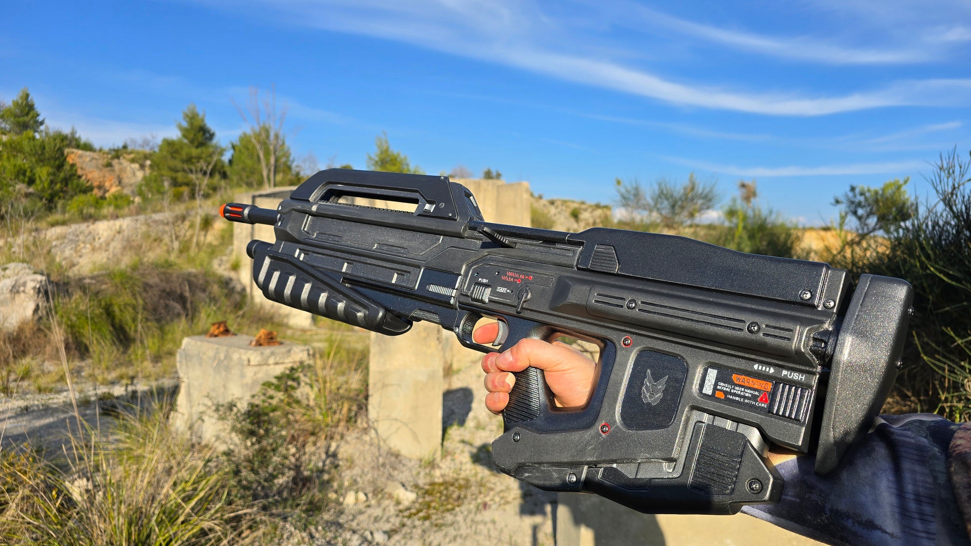 SMG MA5K Avenger - Halo Infinite (fan-art)