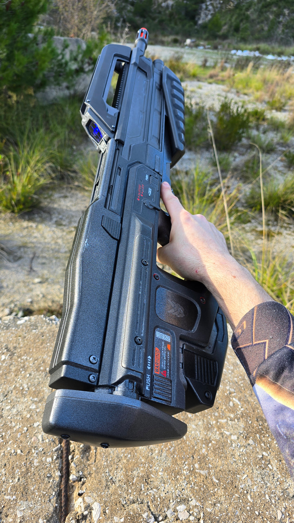 SMG MA5K Avenger - Halo Infinite (fan-art)
